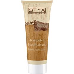 Beige Tube mit Kartoffel-Handbalsam von Styx Naturcosmetic.